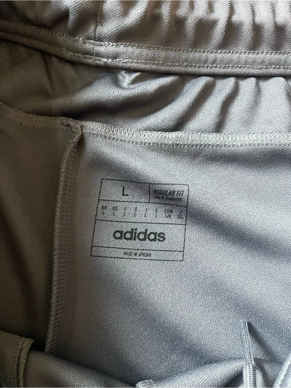 Adidas shorts size large